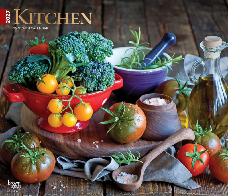 Kitchen Calendar 2027 Calendar | Large Deluxe | Plastic Free