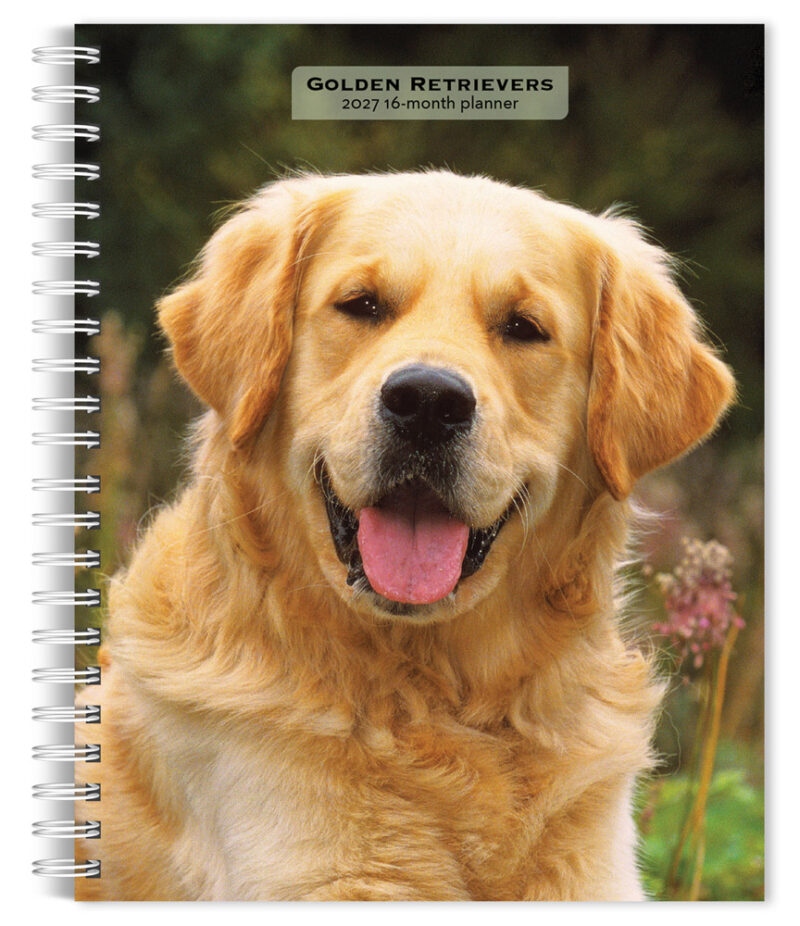 Golden Retrievers Engagement Diary 2027
